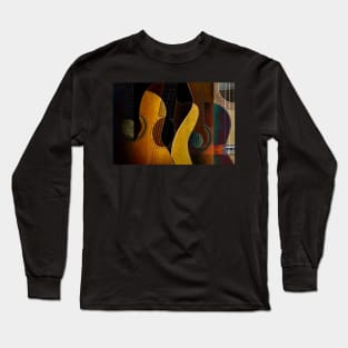 Abstract Guitars Long Sleeve T-Shirt